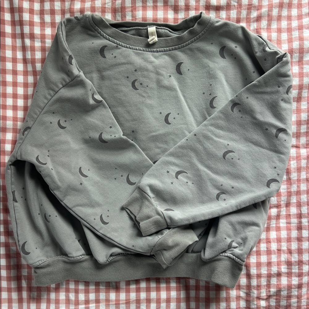 Quincy Mae moon sweatshirt